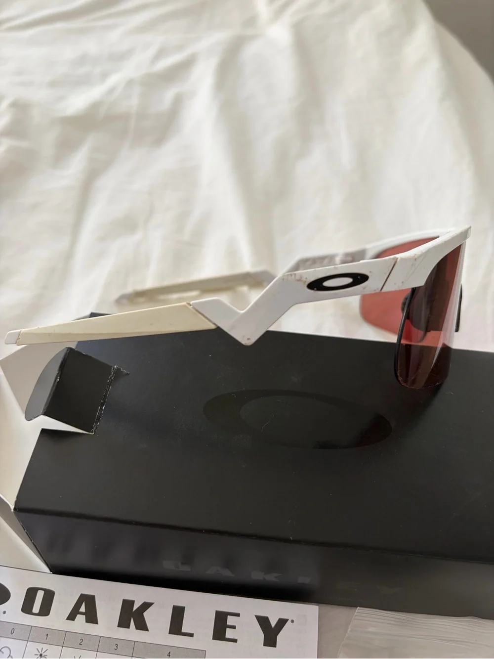 Oakley Resistor Youth Sunglasses OO9010 Polished White Prizm Dark Golf Kids